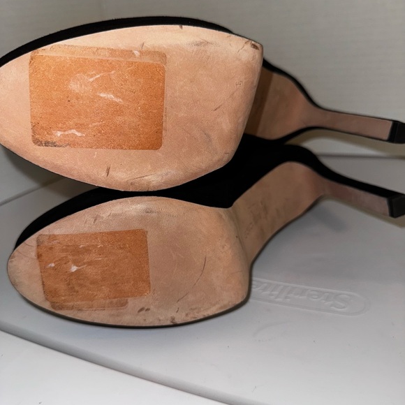 Veronica Beard Dali platform black suede boots 9.5 - Picture 3 of 4